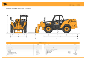 Telescoopladers JCB 540-170