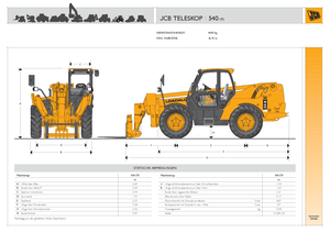 Telescoopladers JCB 540-170
