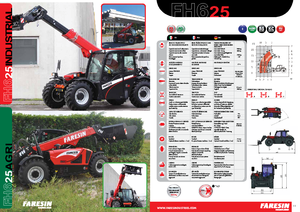 Telescoopladers Faresin Handlers 6.25