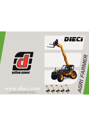Telescoopladers Dieci Agri Farmer 30.9