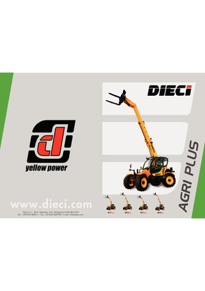 Telescoopladers Dieci Agri Plus 40.7 PS EVO2