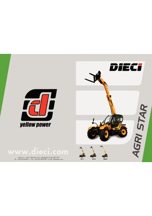 Telescoopladers Dieci Agri Star 38.10