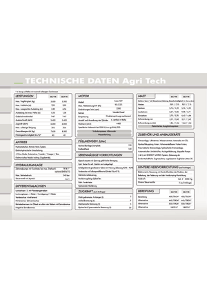 Telescoopladers Dieci Agri Tech 35.7 VS