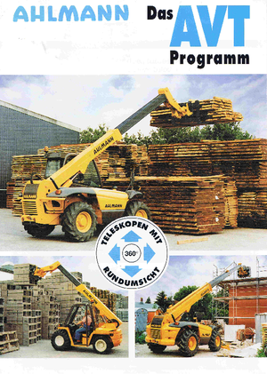 Telescoopladers Ahlmann AVT 1330 SL