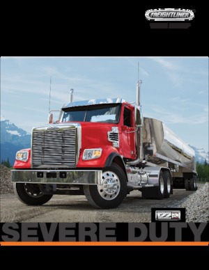 Bakwagen Freightliner 122SD 58 Raised Roof Cummins X15