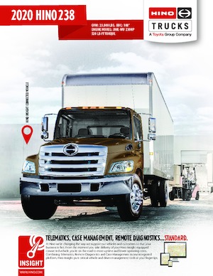 Bakwagen Hino 2020 HINO 238 4x2