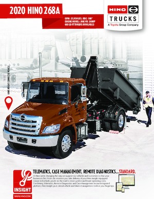 Bakwagen Hino 2020 HINO 268A 4x2