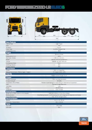 Bakwagen Ford 2533D LR