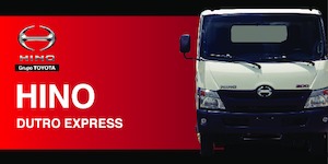 Bakwagen Hino 300 DUTRO EXPRESS 4x2