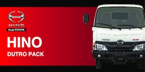 Bakwagen Hino 300 DUTRO PACK 4x2
