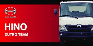 Bakwagen Hino 300 DUTRO TEAM 4x2