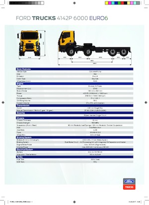 Bakwagen Ford 4142P 6000