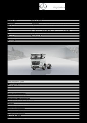 Bakwagen Mercedes-Benz Arocs 1832 LK 4x2