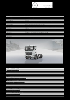 Bakwagen Mercedes-Benz Arocs 4140 AK 8x6