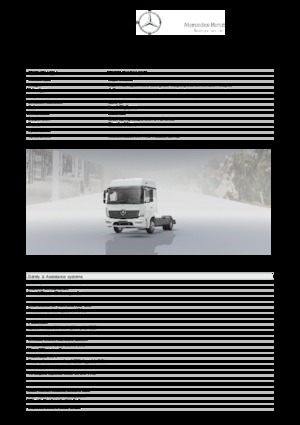 Bakwagen Mercedes-Benz Atego 1023 4x2