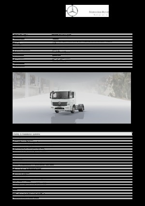 Bakwagen Mercedes-Benz Atego 1323 L 4x2