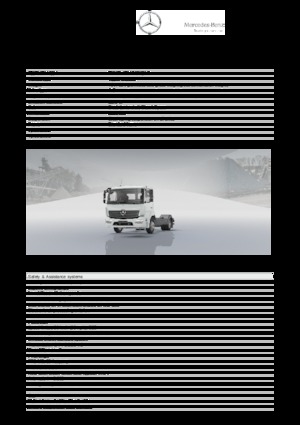 Bakwagen Mercedes-Benz Atego 1518 K 4x2