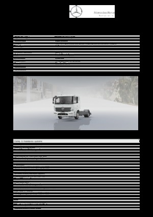 Bakwagen Mercedes-Benz Atego 1530 L 4x2