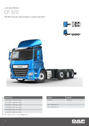 Bakwagen DAF CF 370 FAK