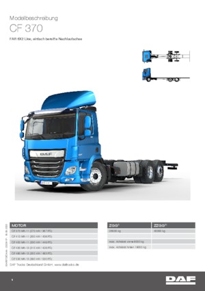 Bakwagen DAF CF 370 FAR