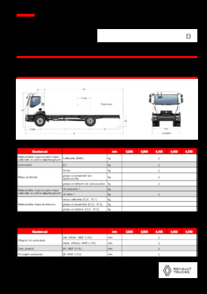 Bakwagen Renault D 18 HIGH K P4X2 320E6