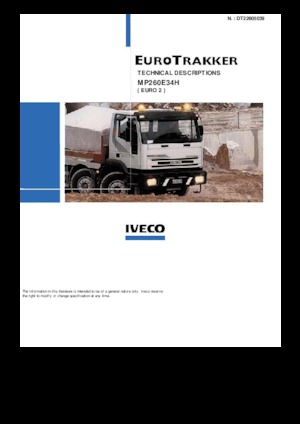 Bakwagen Iveco EUROTRAKKER MP260E34H