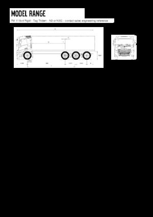 Bakwagen Volvo Trucks FM11.330 8x4 Rigid - Tag Tridem