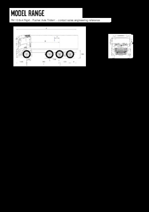 Bakwagen Volvo Trucks FM13.420 8x4 Rigid - Pusher Axle Tridem