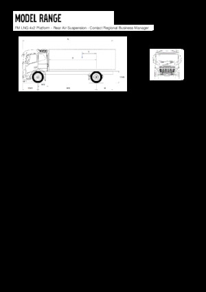 Bakwagen Volvo Trucks FM420 LNG 4x2 Platform