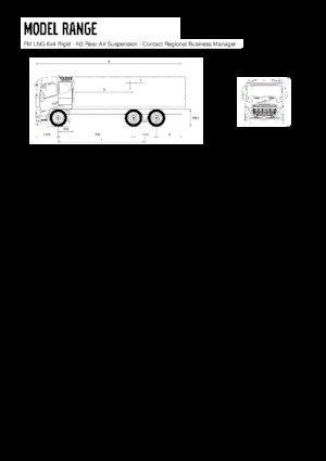 Bakwagen Volvo Trucks FM420 LNG 6x4 Rigid