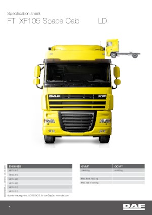 Trekkers DAF XF 105.410 FT LD