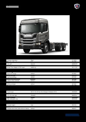 Bakwagen Scania G 410 B6x4HZ