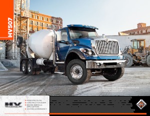 Bakwagen International HV507 107 Regular Cab Cummins B6.7