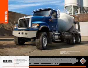 Bakwagen International HX515 114 Day Cab  Navistar N13