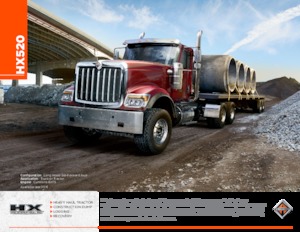 Bakwagen International HX520 120 Day Cab Cummins ISX15