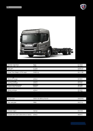 Bakwagen Scania L 280 B6x2*4NB
