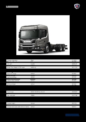 Bakwagen Scania L 320 B6x4NB