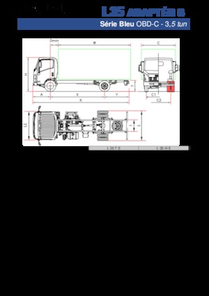 Bakwagen Isuzu L35 F S
