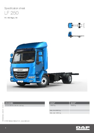 Bakwagen DAF LF 250 FA 16t