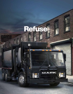 Bakwagen Mack LR 42R Day Cab MP7