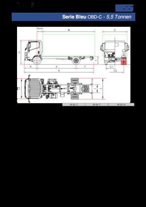 Bakwagen Isuzu M55 E