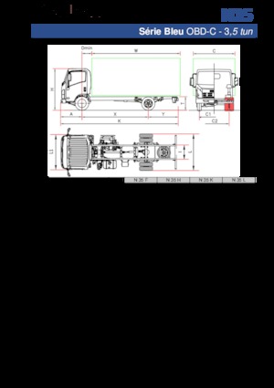 Bakwagen Isuzu N35 H