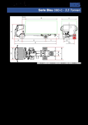 Bakwagen Isuzu N35 H