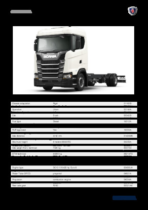 Bakwagen Scania S 420 B4x2NA