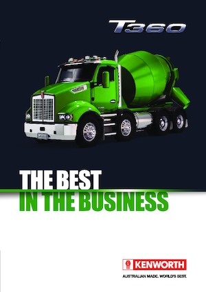 Bakwagen Kenworth T360 Day Cab ISLE5 8x4