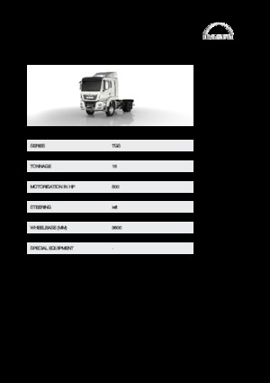 Bakwagen MAN TGS 18.500 4x4