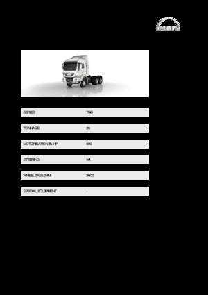 Bakwagen MAN TGS 28.500 6x4-4
