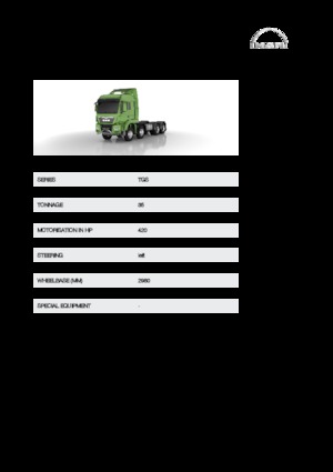 Bakwagen MAN TGS 35.420 8x6