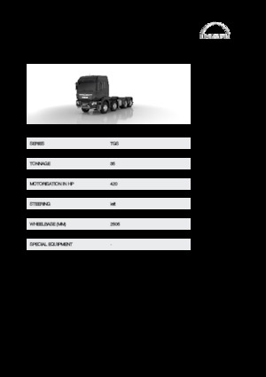 Bakwagen MAN TGS 35.420 8x6H