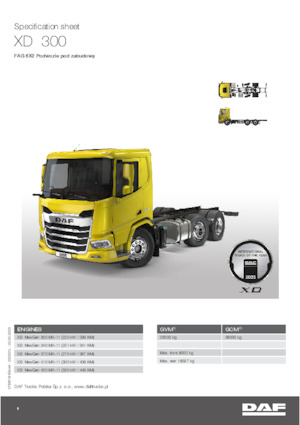 Bakwagen DAF XD 300 FAG